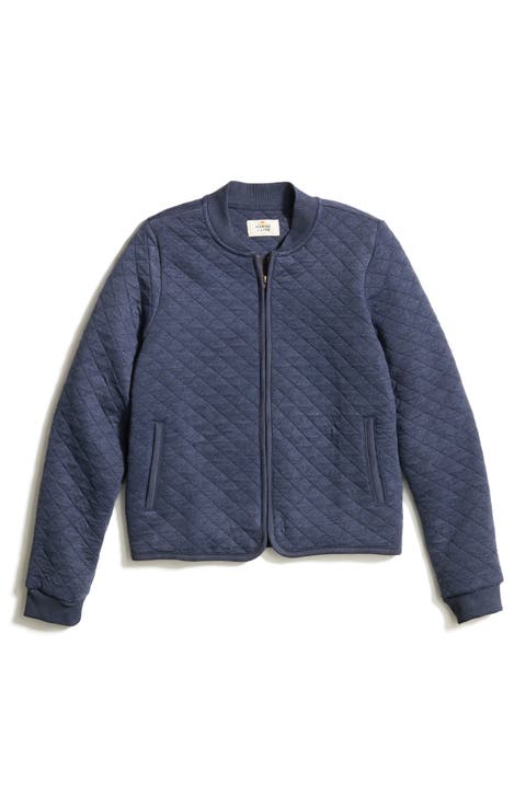 Corbet Quilted Bomber Jacket