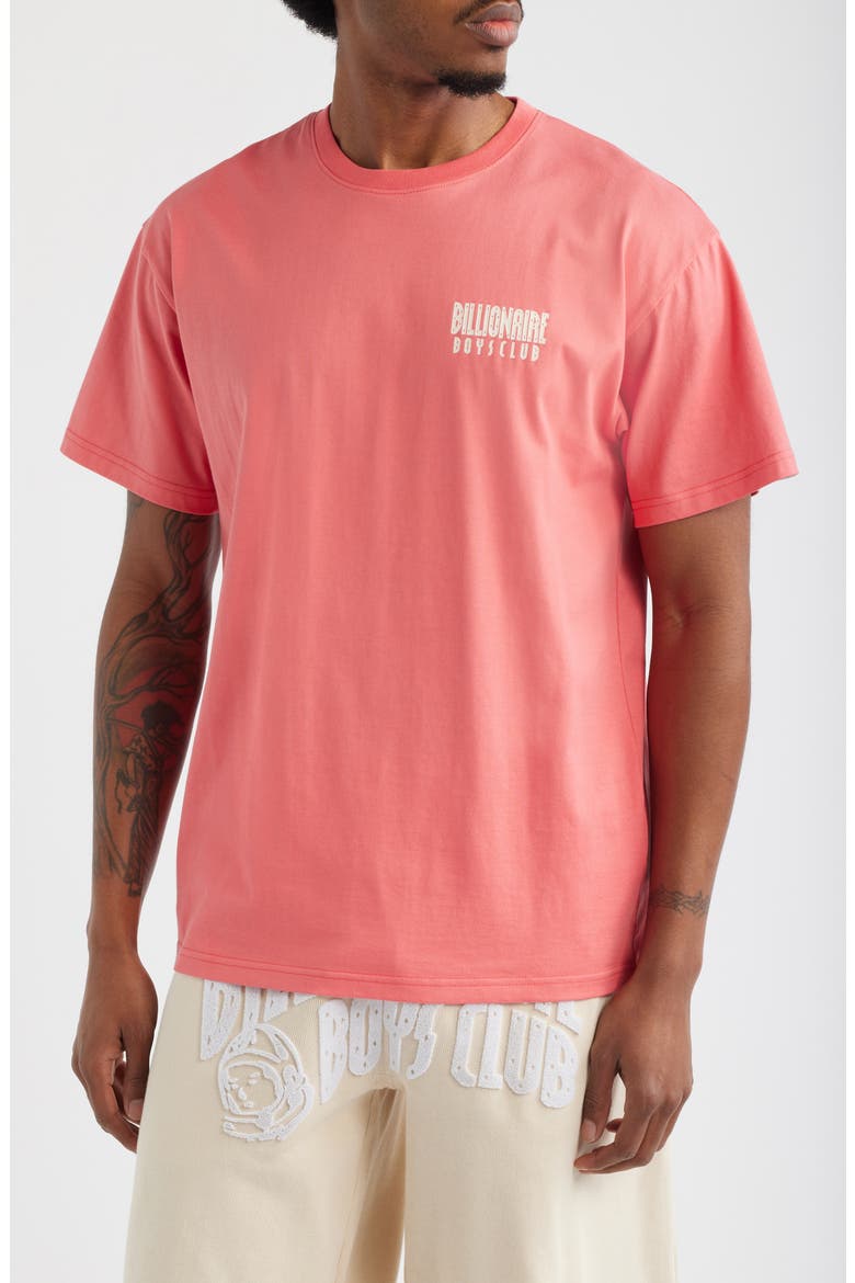 Small Logo Cotton Graphic T-Shirt, Main, color, ROSE OF SHARON
