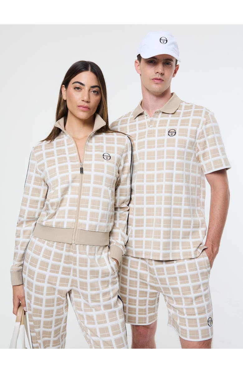 Sergio Tacchini Damarindo Check Polo, Alternate, color, Humus