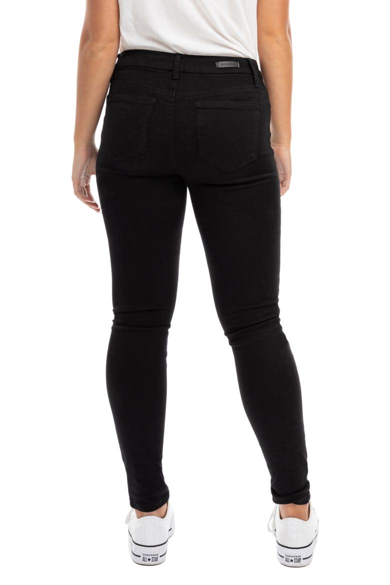 Better Butter Mid Rise Skinny Jeans, Alternate, color, BLACK