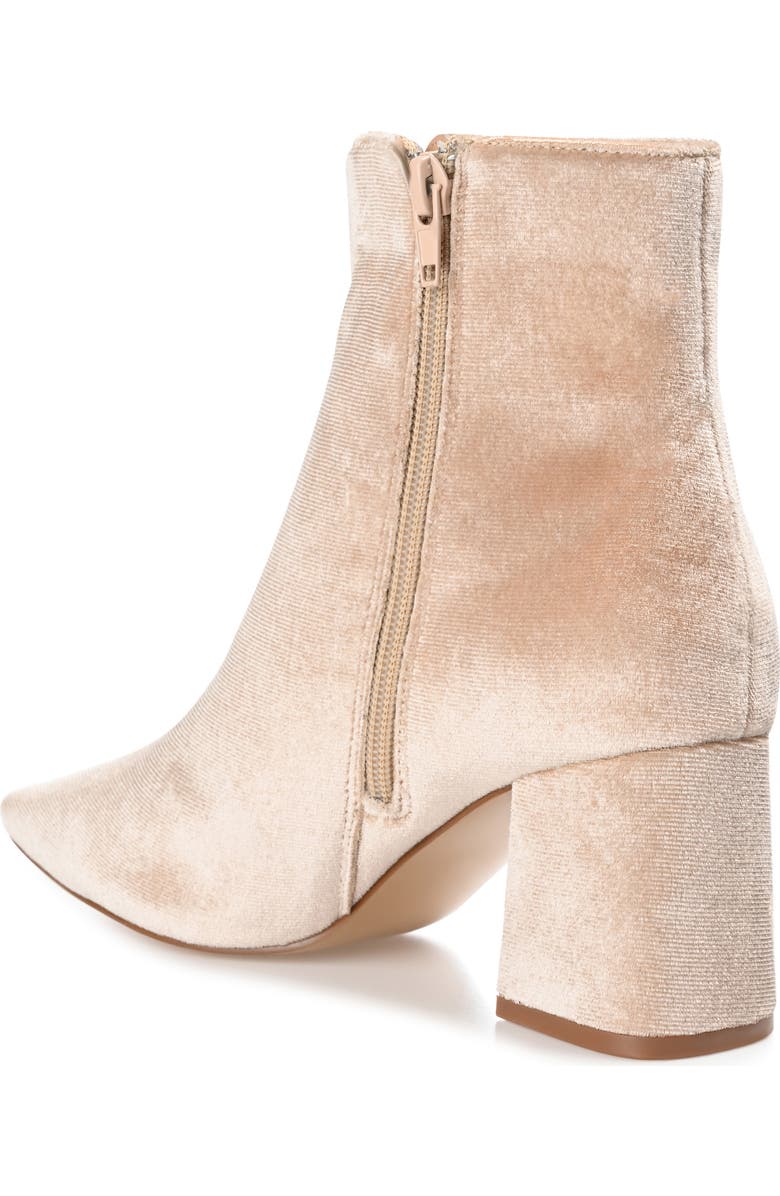 Journee Collection Hazara Block Heel Bootie, Alternate, color, Tan
