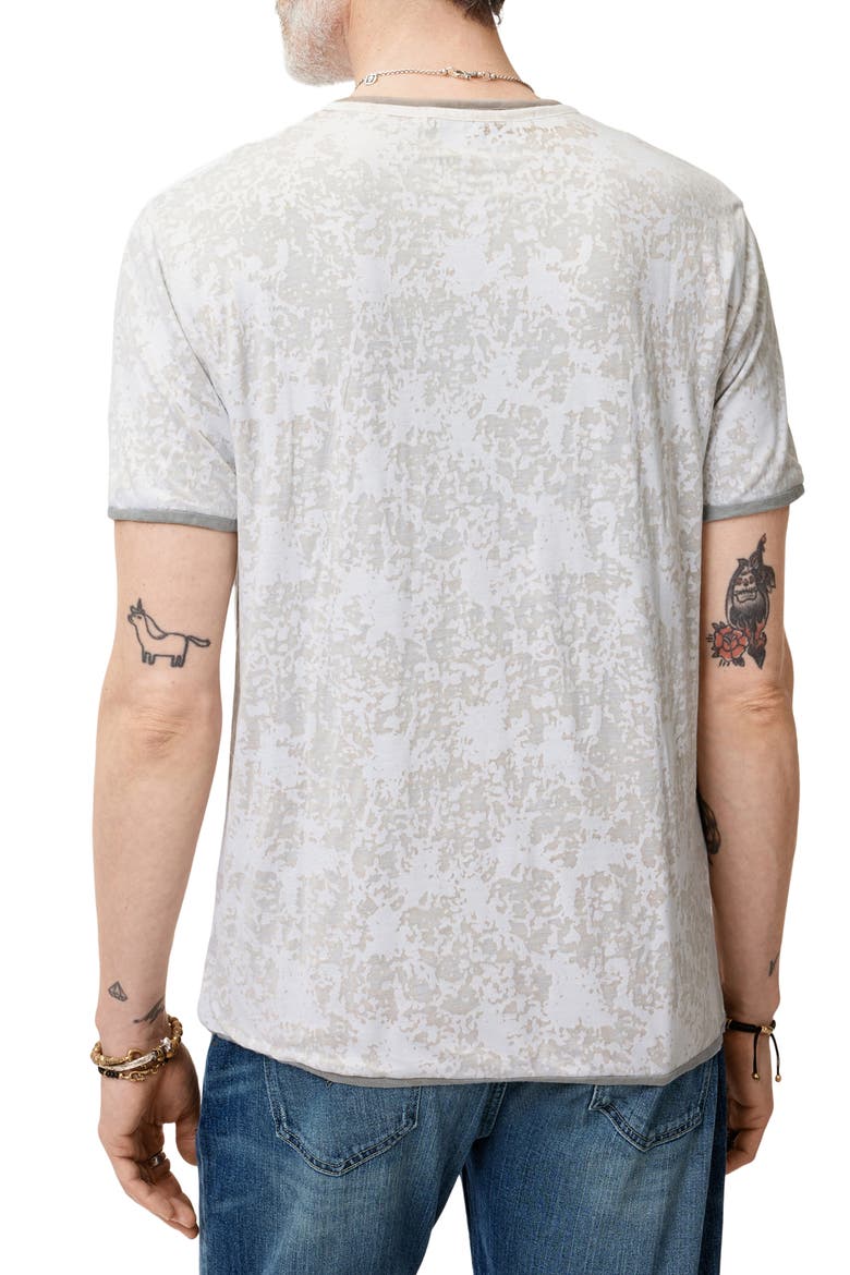 Reyes Reversible Burnout T-Shirt, Alternate, color, WHITE
