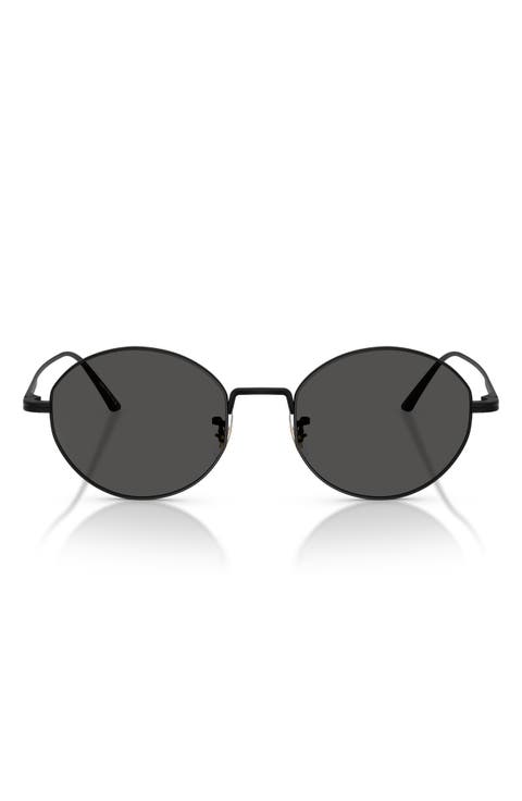 50mm Khaite Round Sunglasses