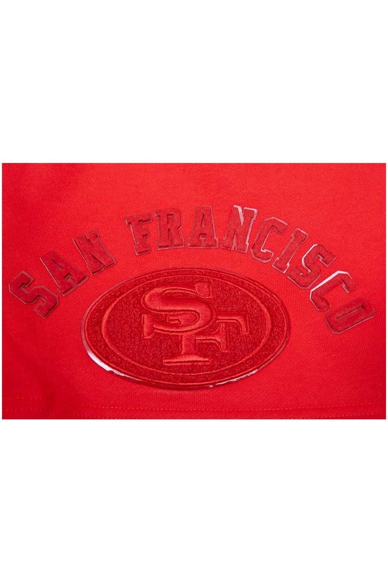 Men's Pro Standard San Francisco 49ers Triple Red Shorts, Alternate, color, Red