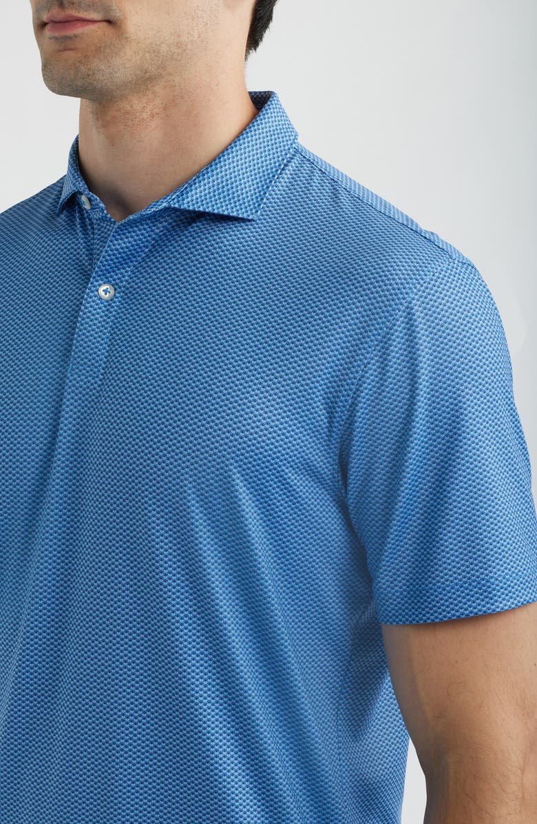 johnnie-O Darts Microprint Performance Jersey Polo, Alternate, color, 