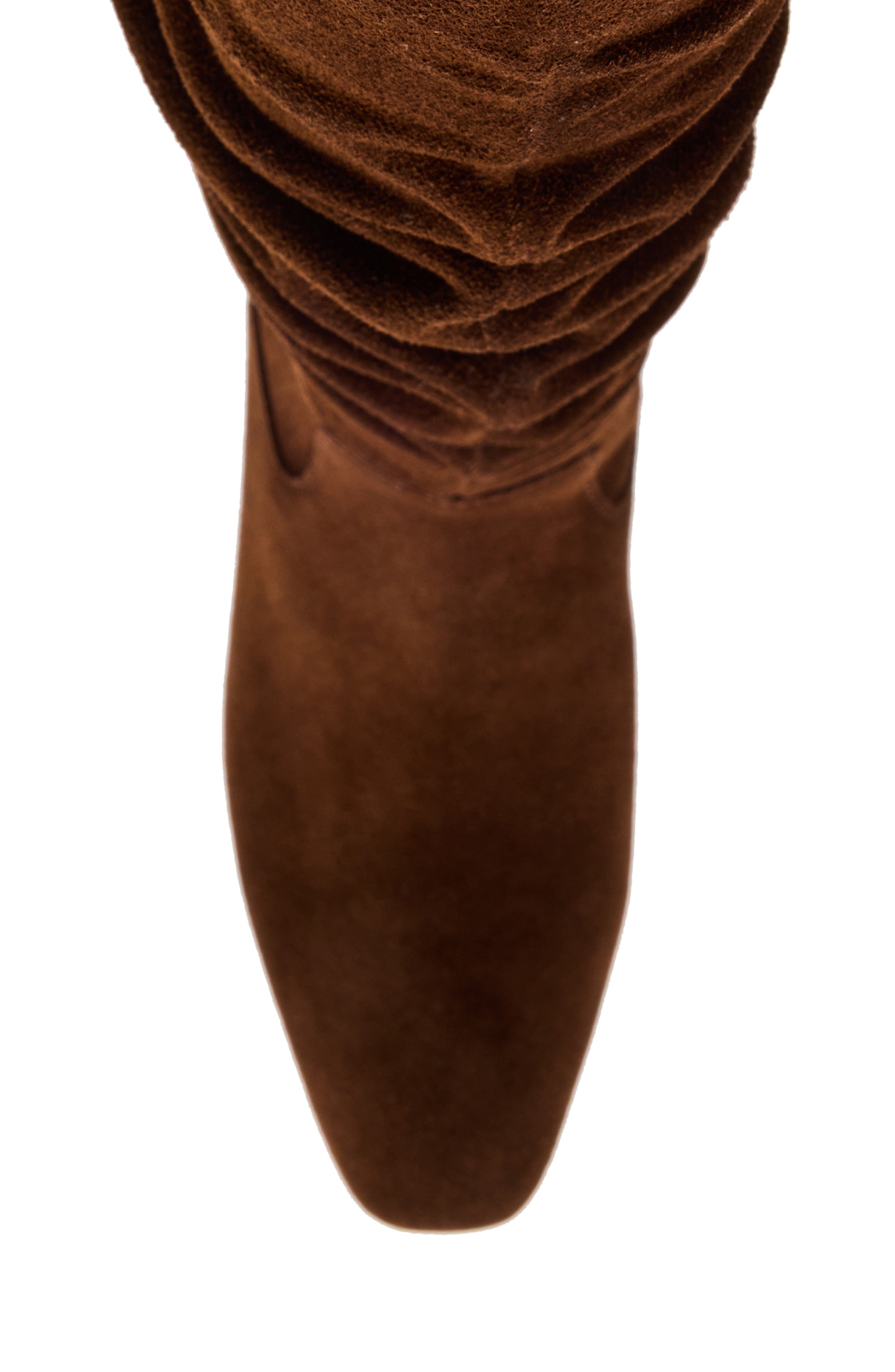 Saren Waterproof Leather Boot, Alternate, color, CHOCOLATE SUEDE