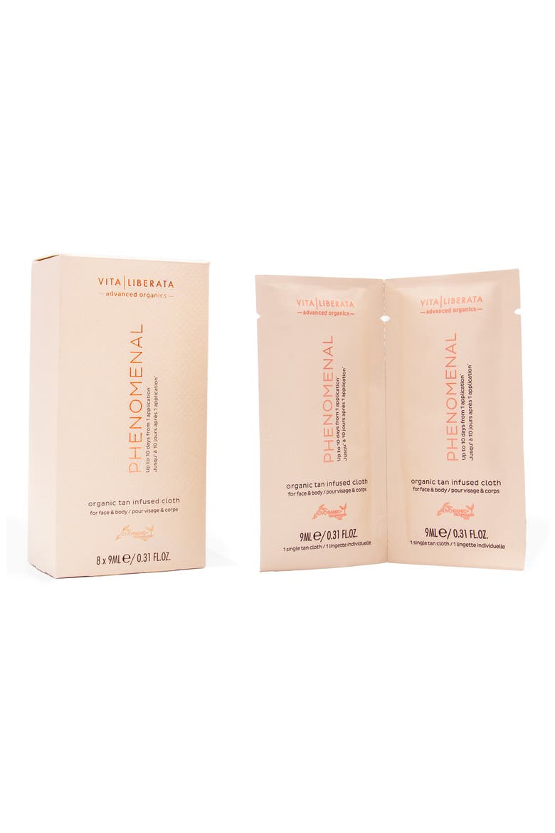 Phenomenal Organic Tan Infused Cloths (Limited Edition), Alternate, color, NO COLOR
