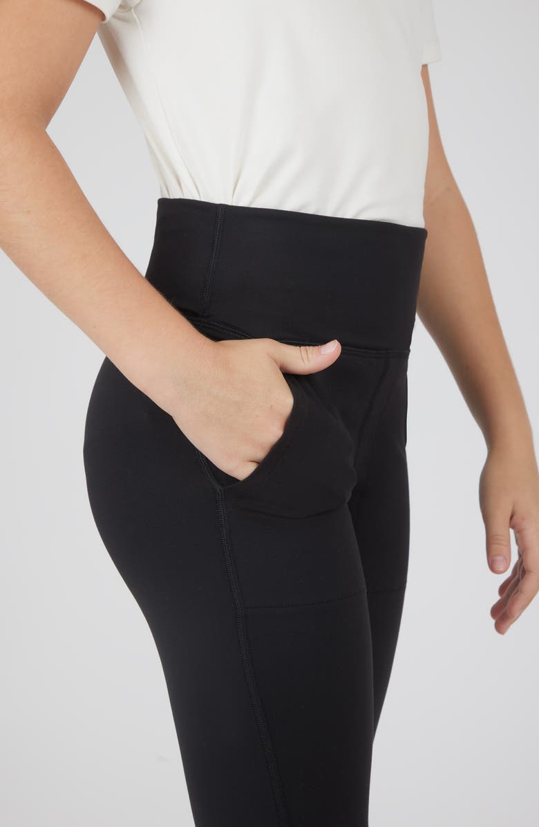 YOGALICIOUS Kids' Lux Florence 2-Pack Assorted Foldover Pocket Leggings, Alternate, color,