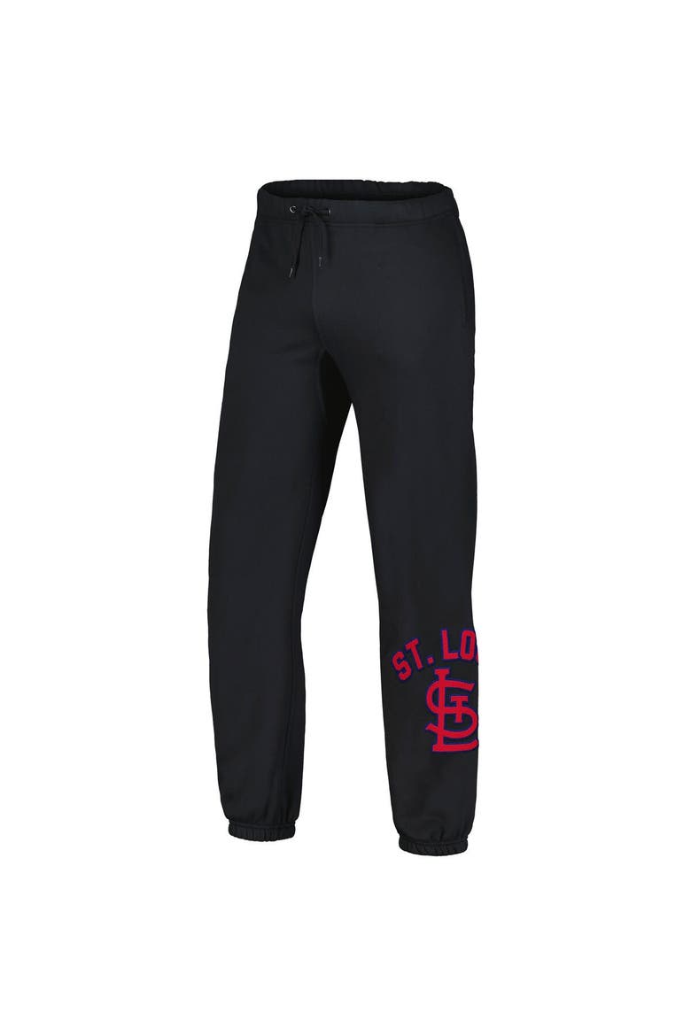 Men's PLEASURES Black St. Louis Cardinals Opening Day Sweatpants, Alternate, color, Black
