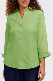 Foxcroft Taylor Fitted Non-Iron Shirt
