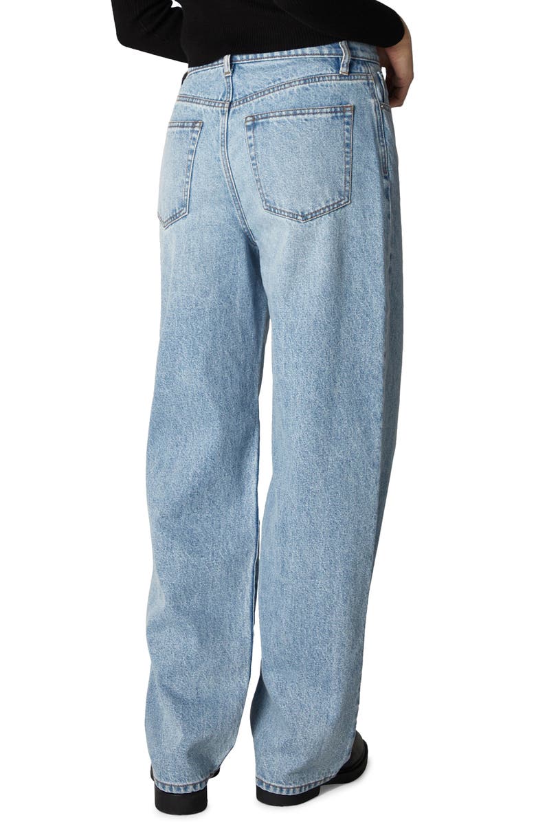 Unpublished Rumi High Waist Wide Leg Jeans, Alternate, color, 