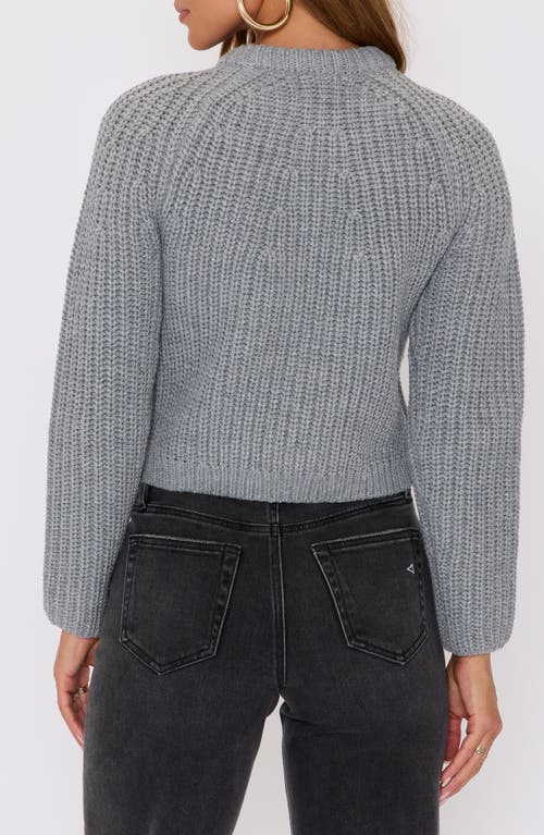 Vici Collection Aurora Crewneck Cardigan In Animal Print