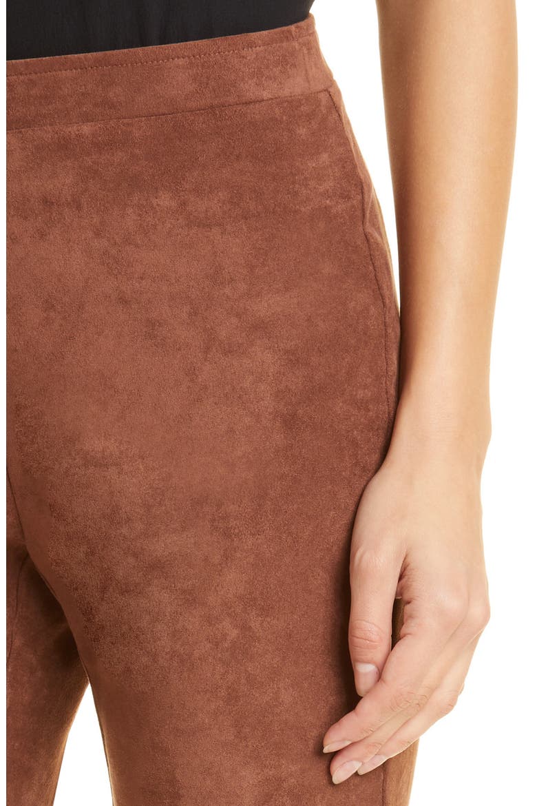 Lori Faux Suede Pants, Alternate, color, CAMEL