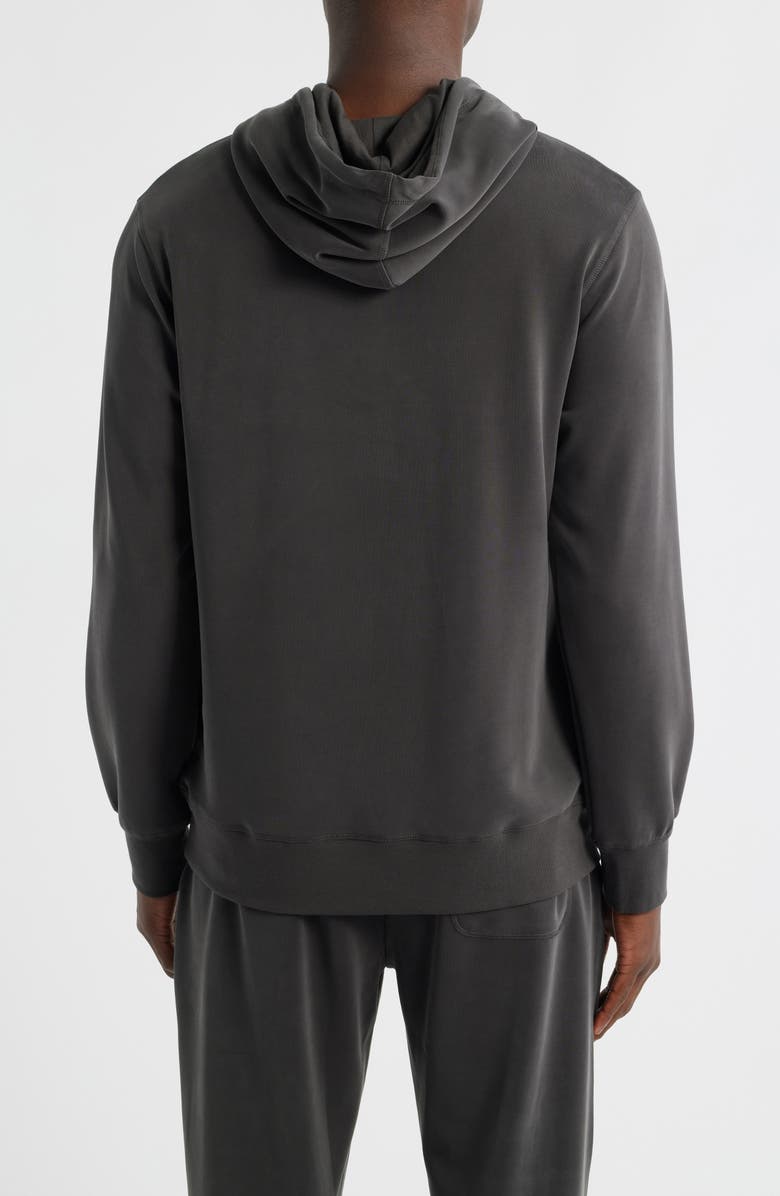 Daniel Buchler Supersoft Hoodie, Alternate, color, Charcoal