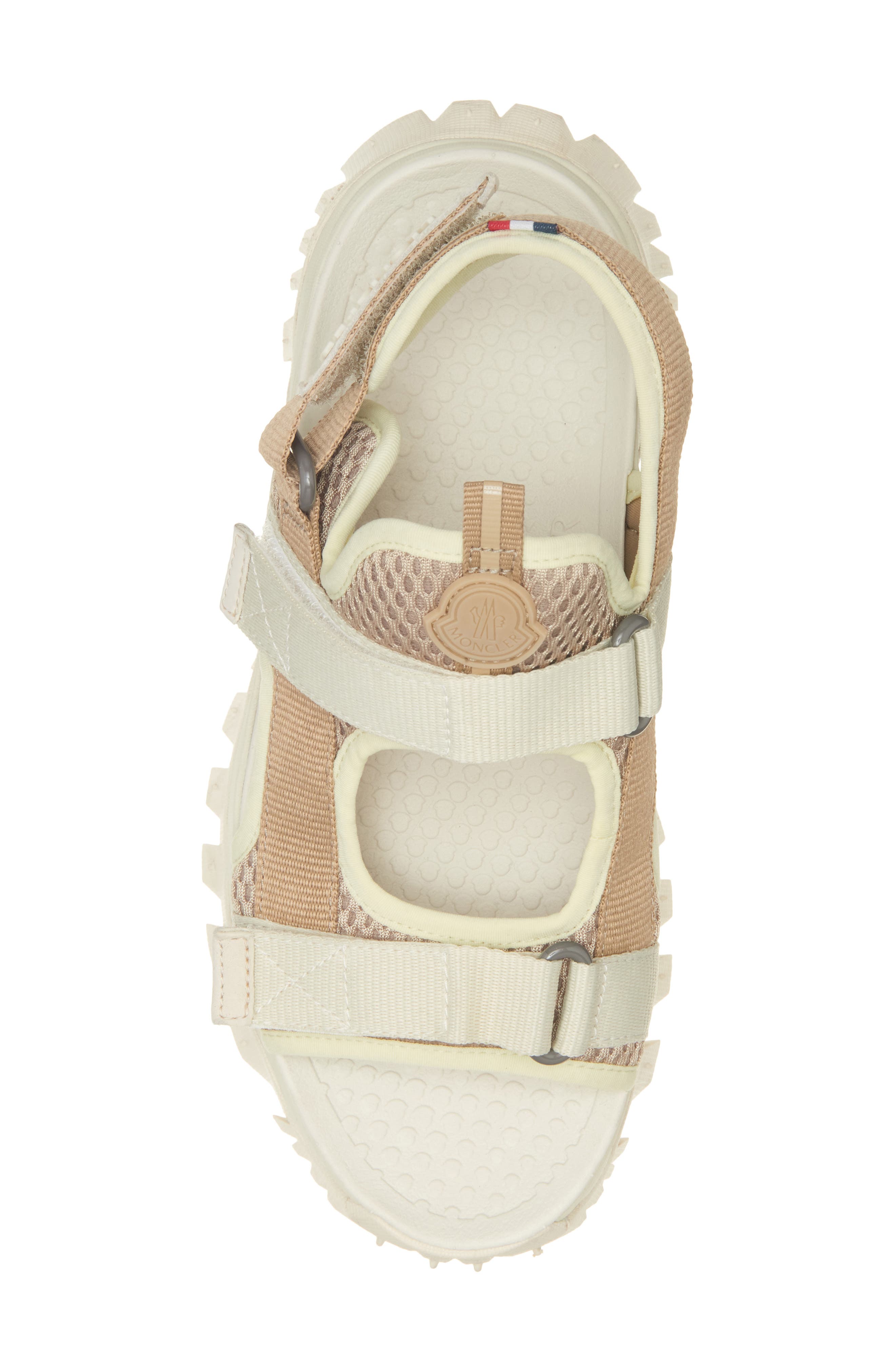 Moncler Trailgrip Vela Hiking Sandal, Alternate, color, Croissant