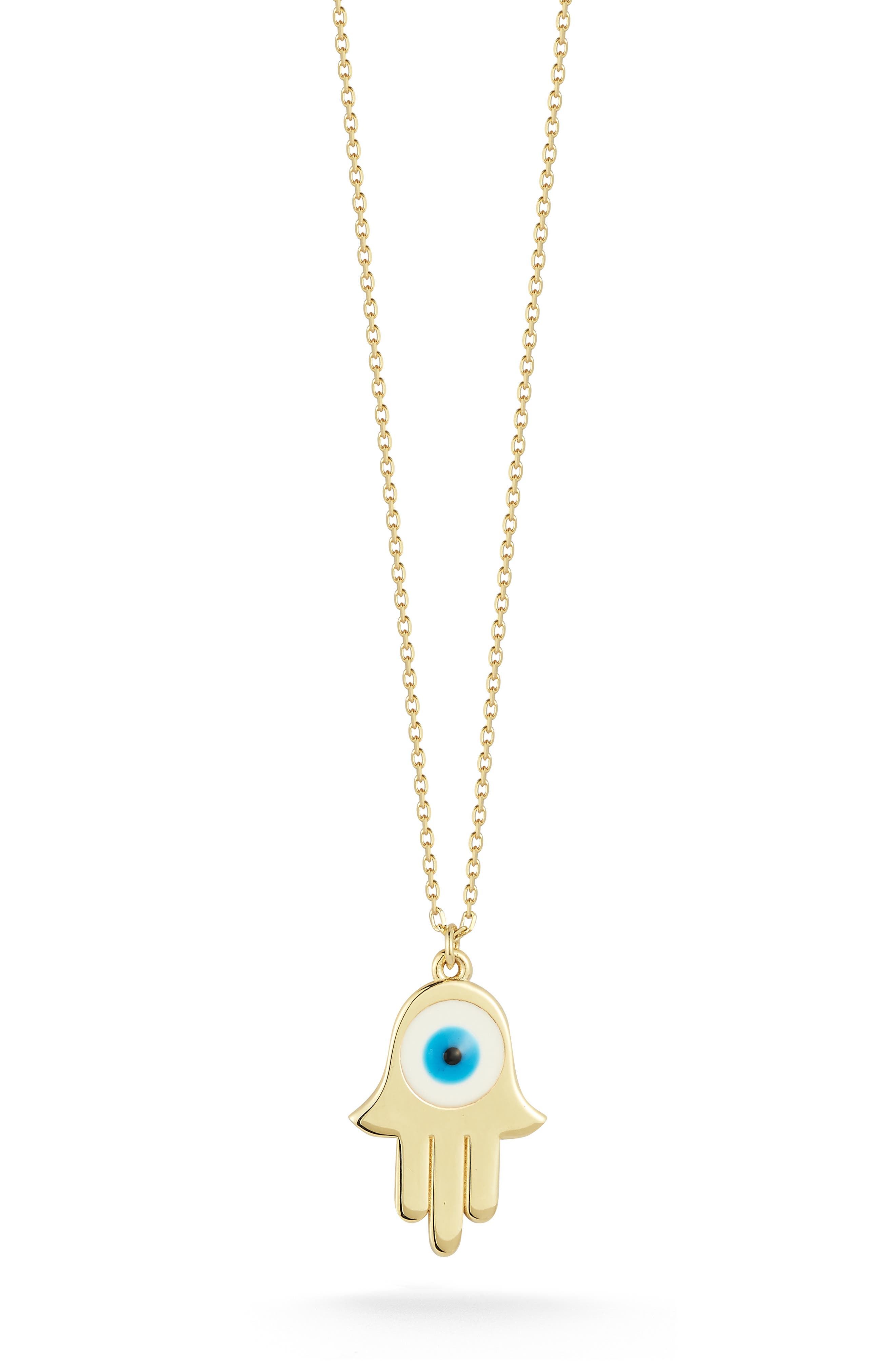 Ember Fine Jewelry Evil Eye Hamsa Pendant Necklace