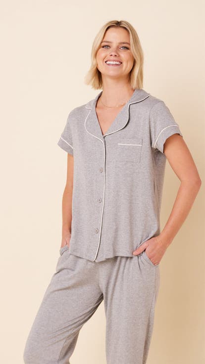 Pima Knit Capri Set