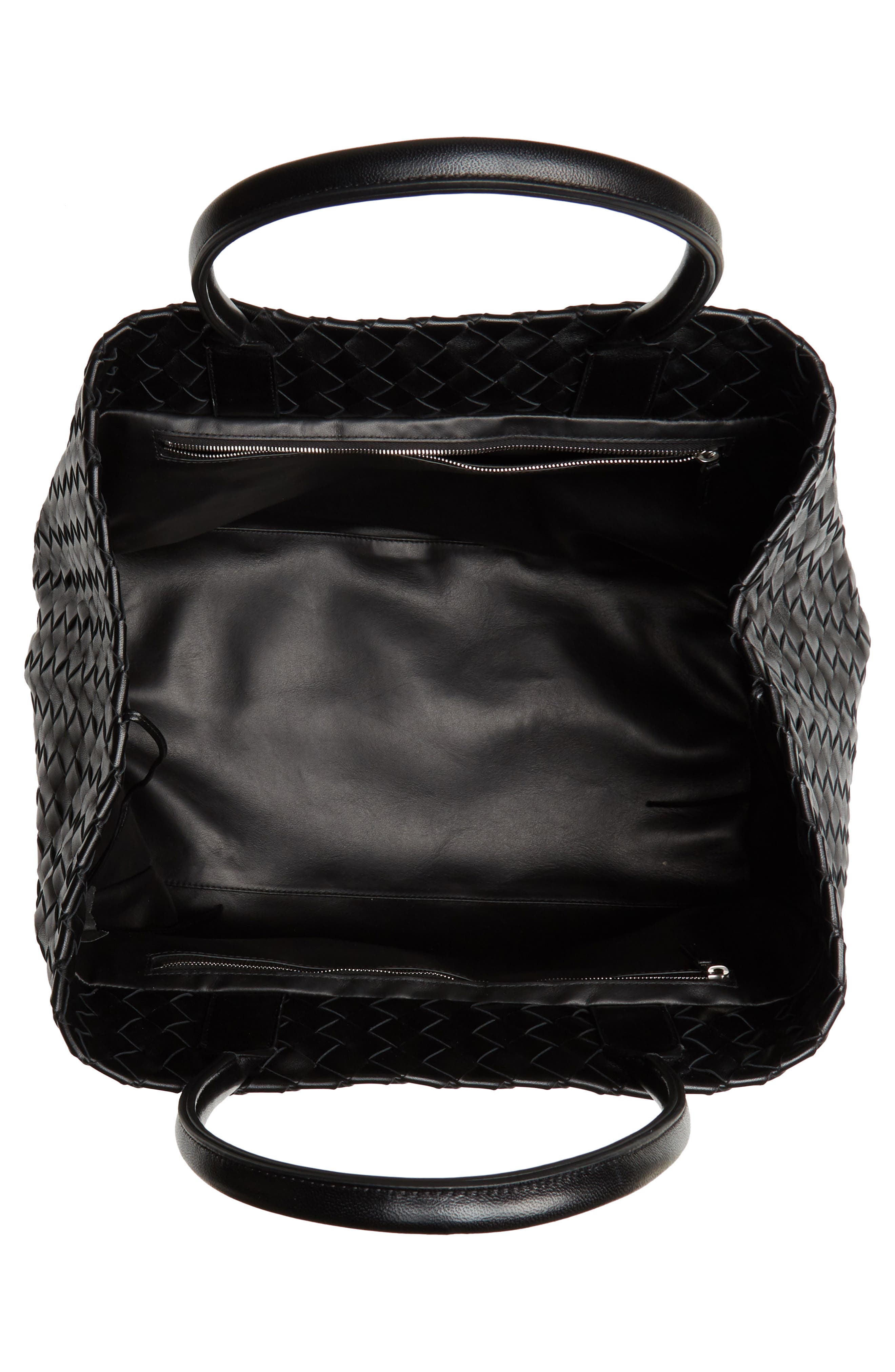 Bottega Veneta Intrecciato Leather Shoulder Tote, Alternate, color, 