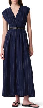 rag & bone Ines Chalk Stripe Dress