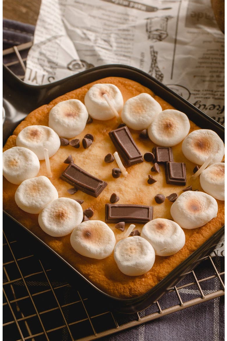 Skillet S’more Candle, Alternate, color, Light Brown / White