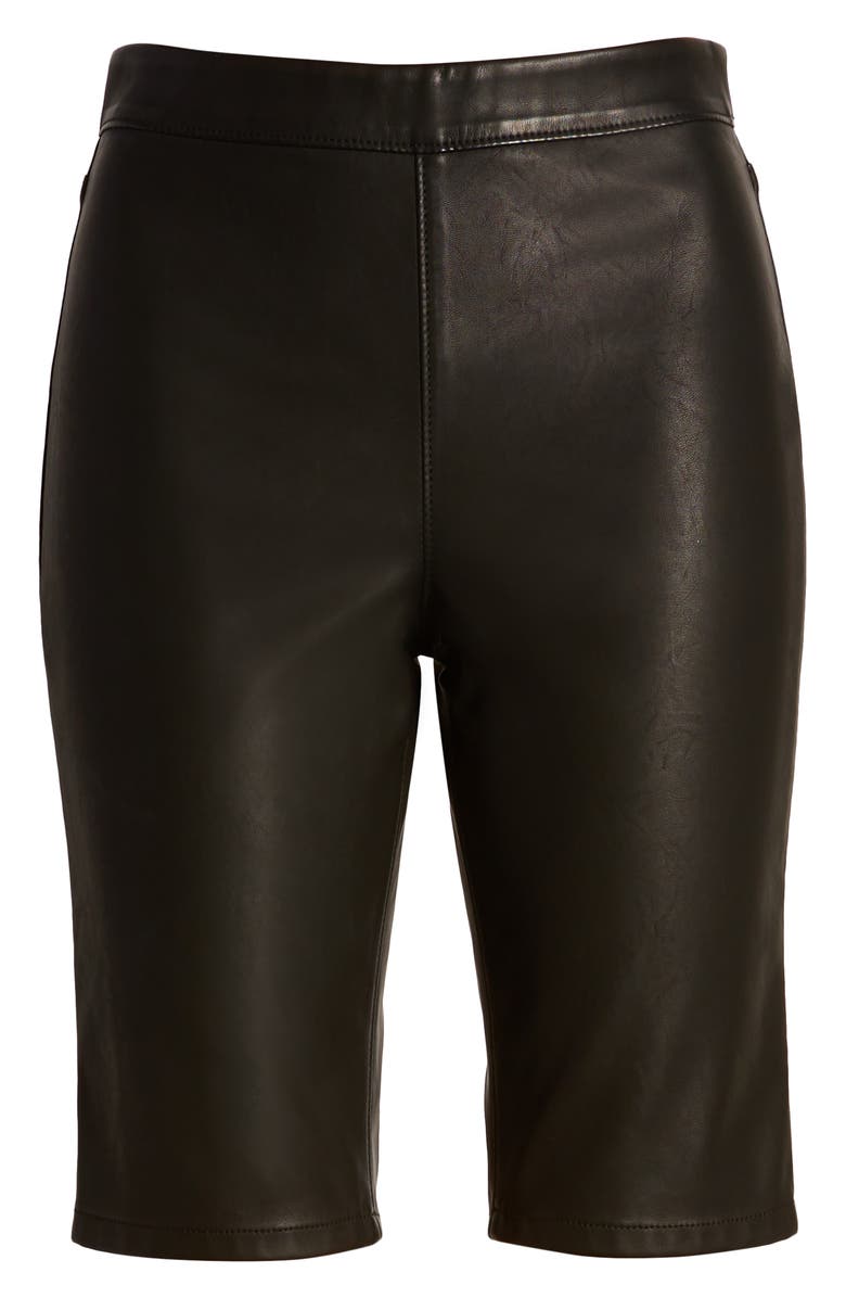 BLANKNYC Faux Leather Biker Shorts, Alternate, color,