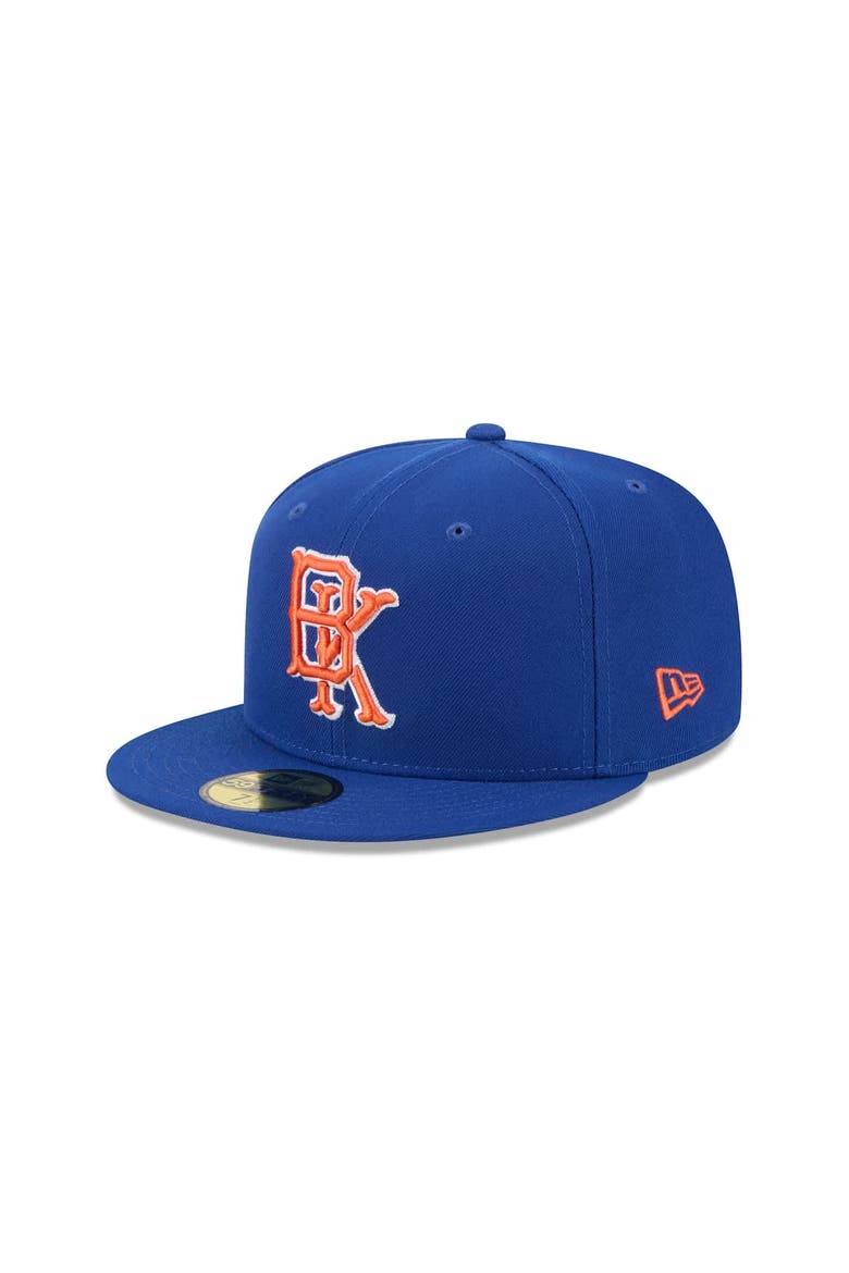 Men's New Era  Blue Brooklyn Cyclones Theme Nights 59FIFTY Fitted Hat, Main, color, Blue