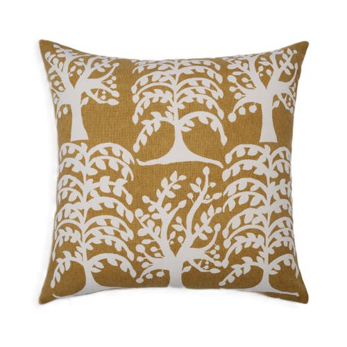 Naki & Ssam Nature Whisper Saal Tree Print Square Pillow Cover