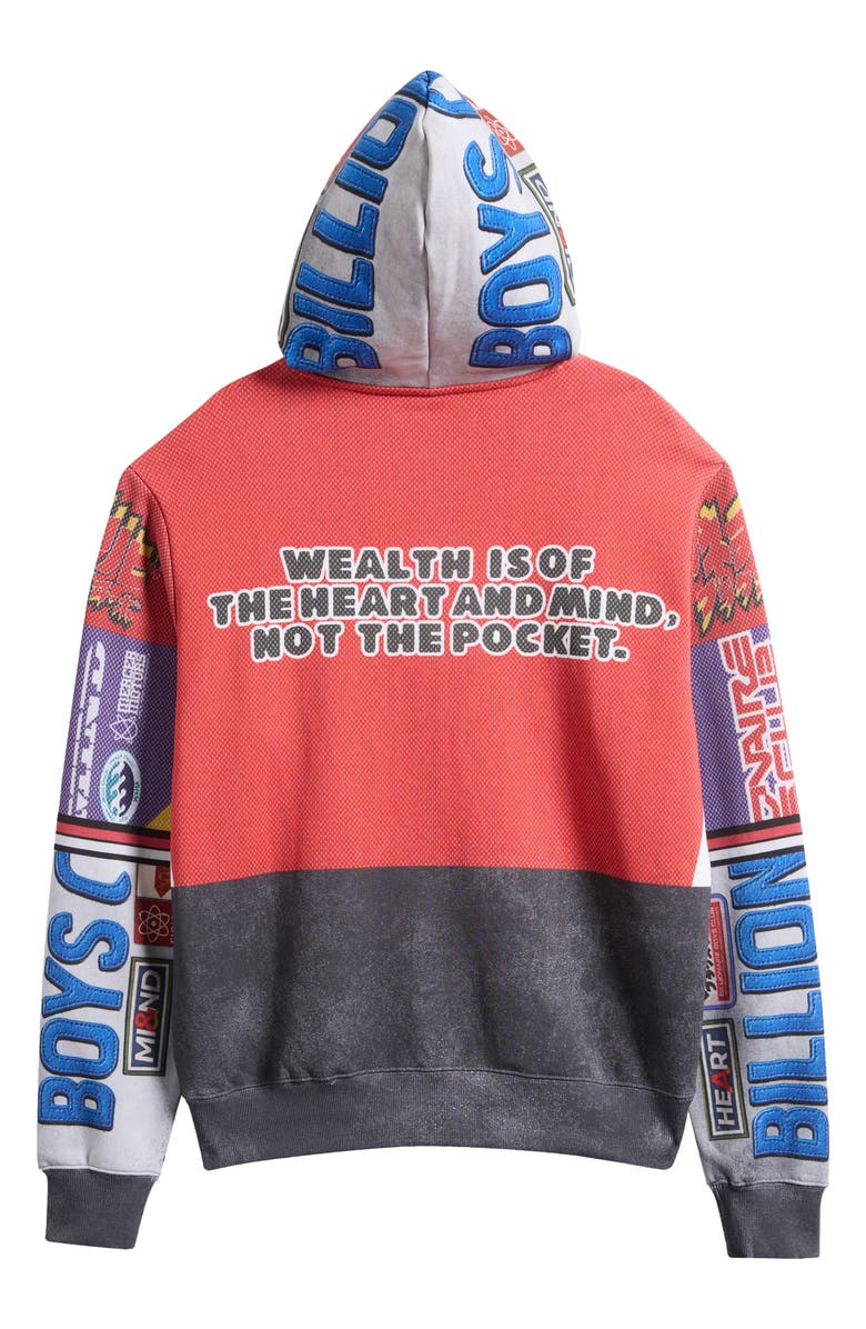 Billionaire Boys Club BB Outside Cotton Hoodie, Alternate, color, White
