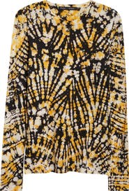Proenza Schouler Mia Tie Dye Tissue T-Shirt