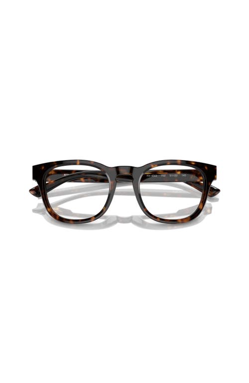Ferrari 51mm Round Optical Glasses In Brown