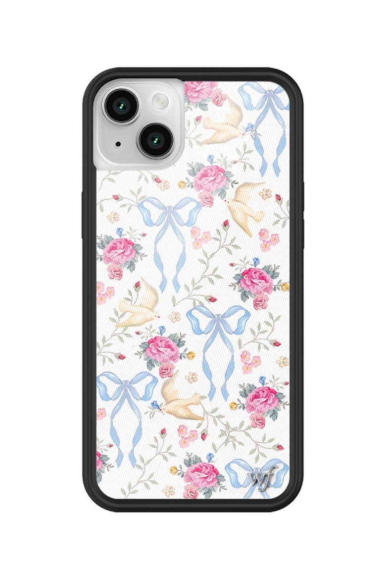 Lovey Dovey iPhone Case, Main, color, White
