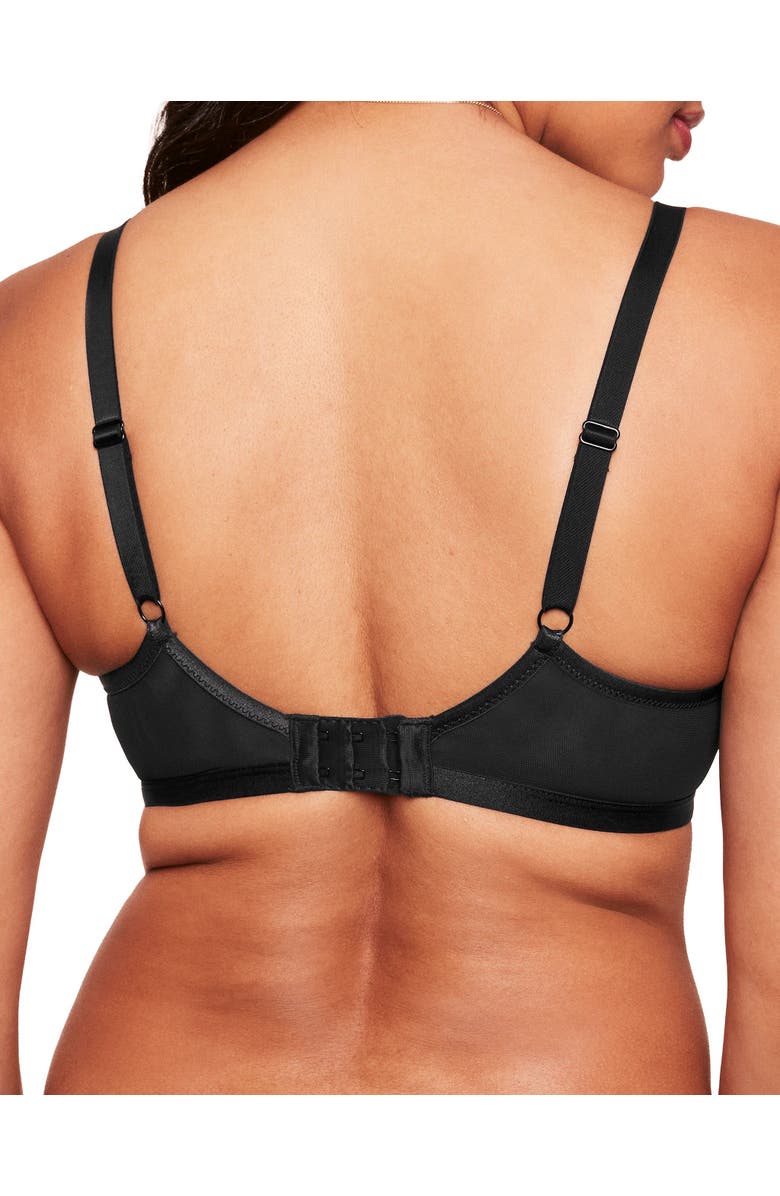 Adore Me Elora Push Up Plunge Bra, Alternate, color, Black