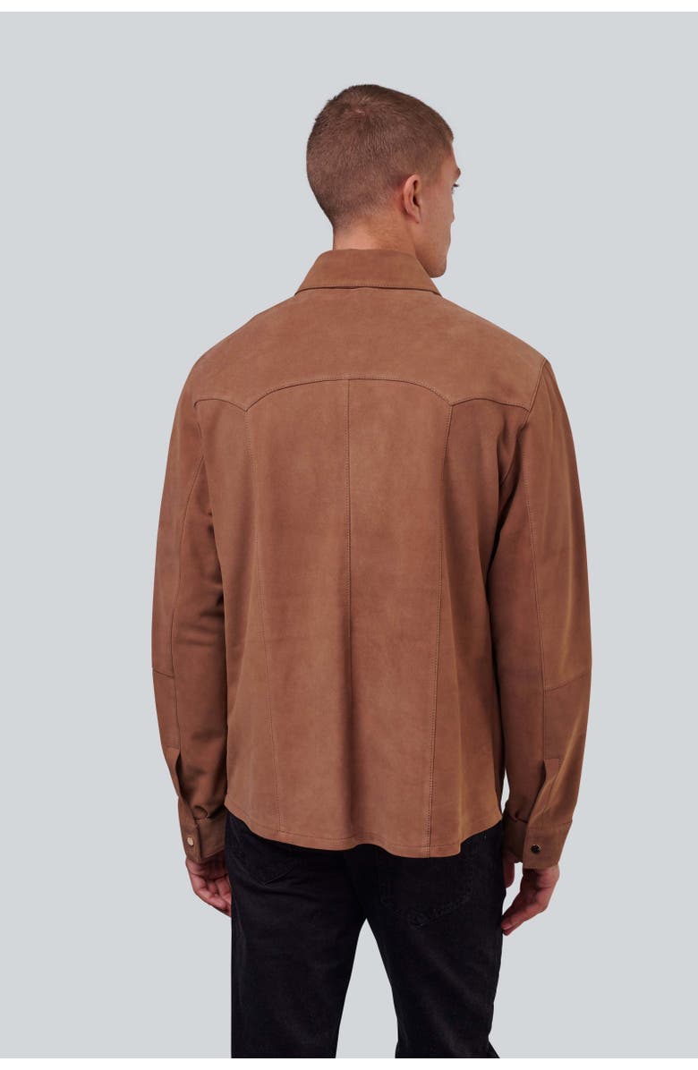 FURNIQ UK Jett Suede Shirt Jacket, Alternate, color, 