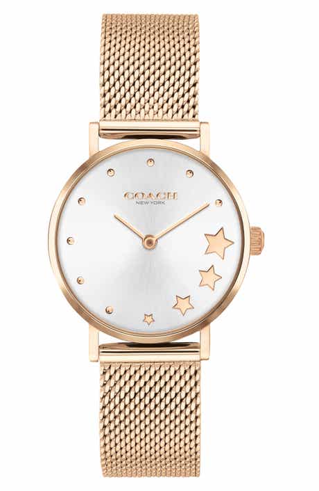 COACH Perry Mesh Bracelet Watch, 32mm