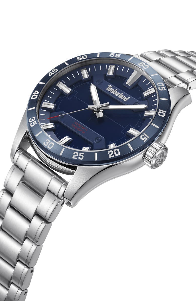 Timberland Calverton Bracelet Watch, 46mm, Alternate, color, 