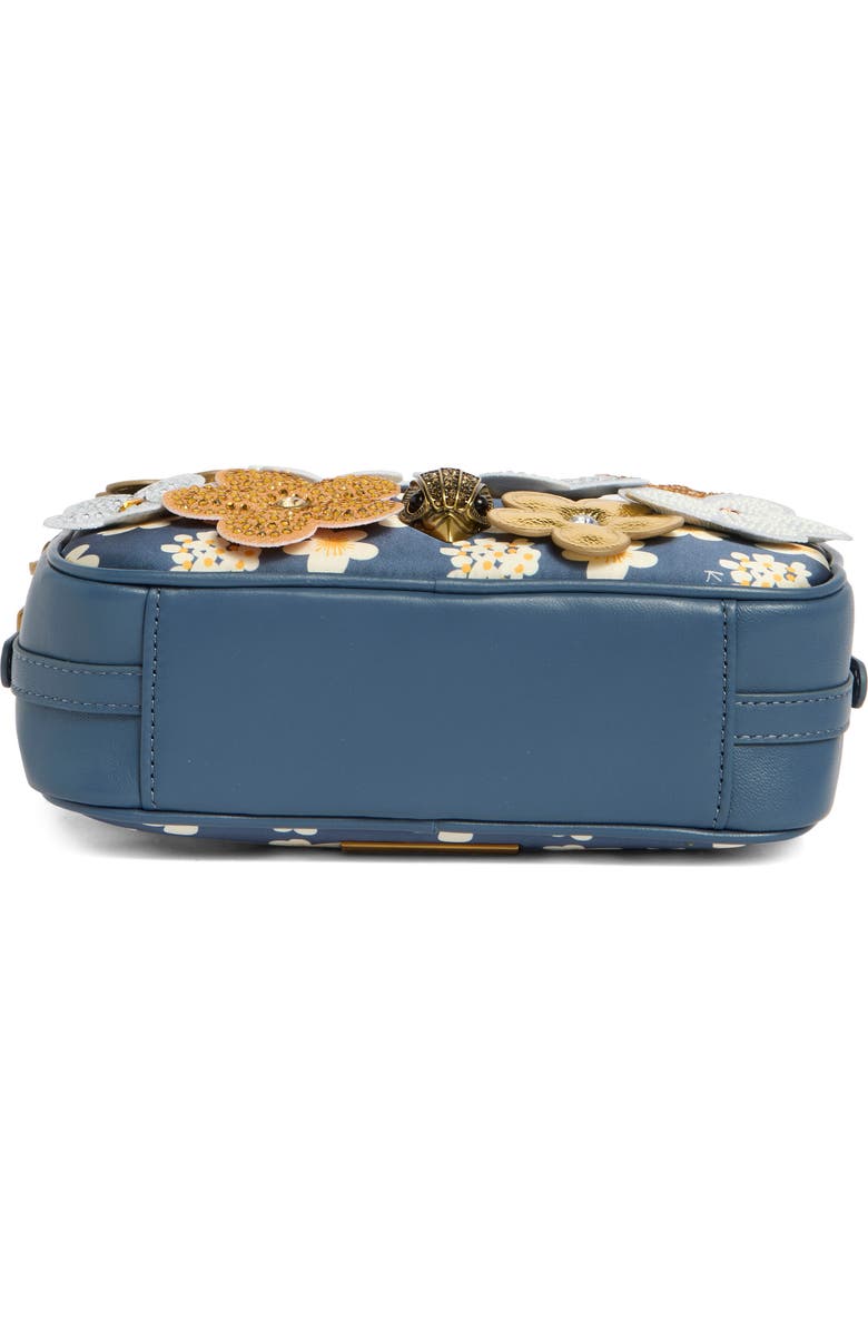 Kurt Geiger London Kensington Daisy Twill Camera Bag, Alternate, color, Blue Pale