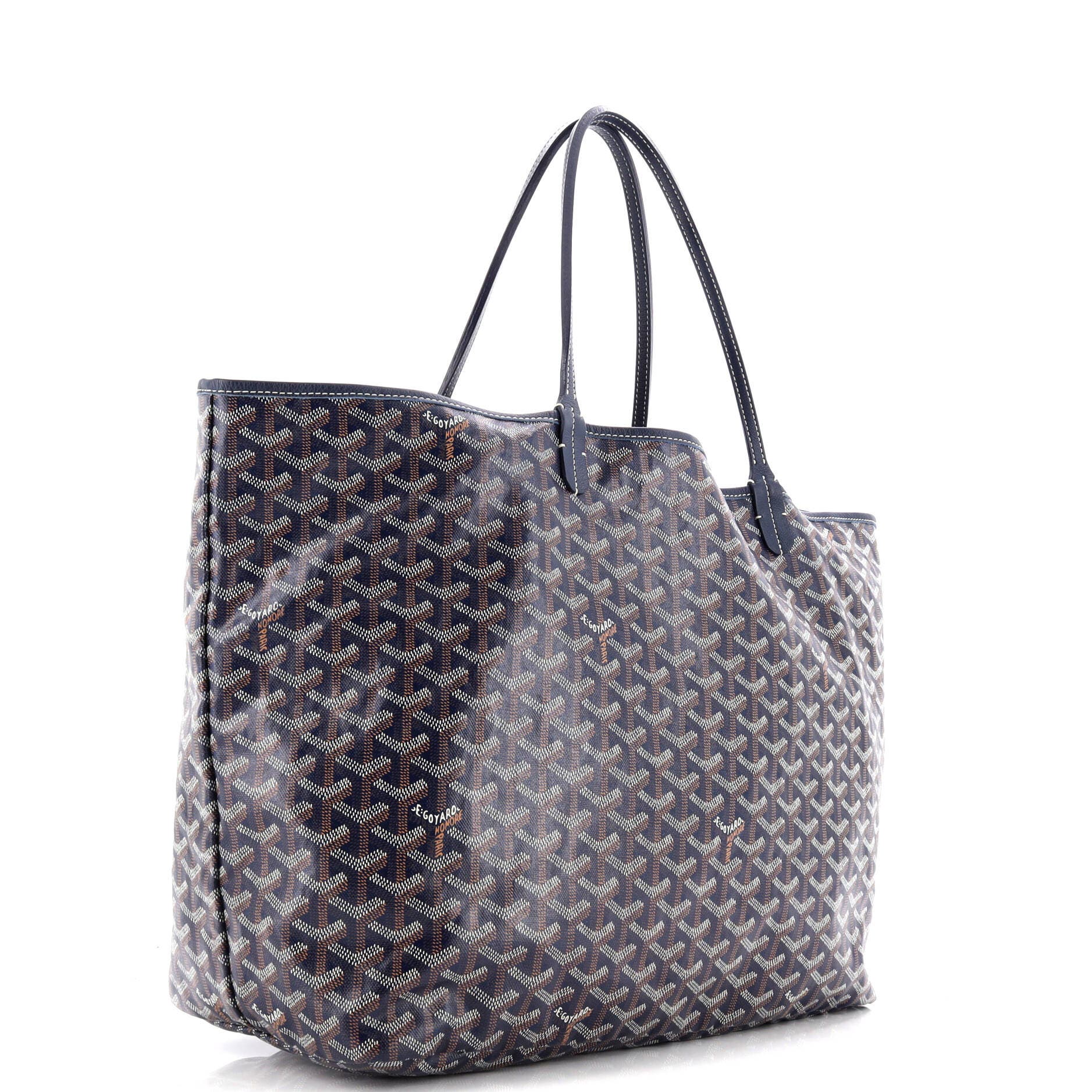 Pre-Owned Goyard Saint Louis Tote Coated Canvas GM, Alternate, color, 