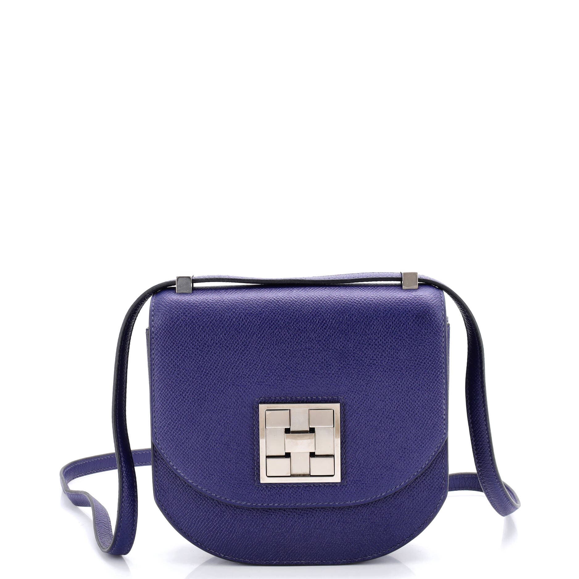 Pre-Owned Hermes Mosaique au 24 Bag Epsom 17, Main, color, Bleu Encre