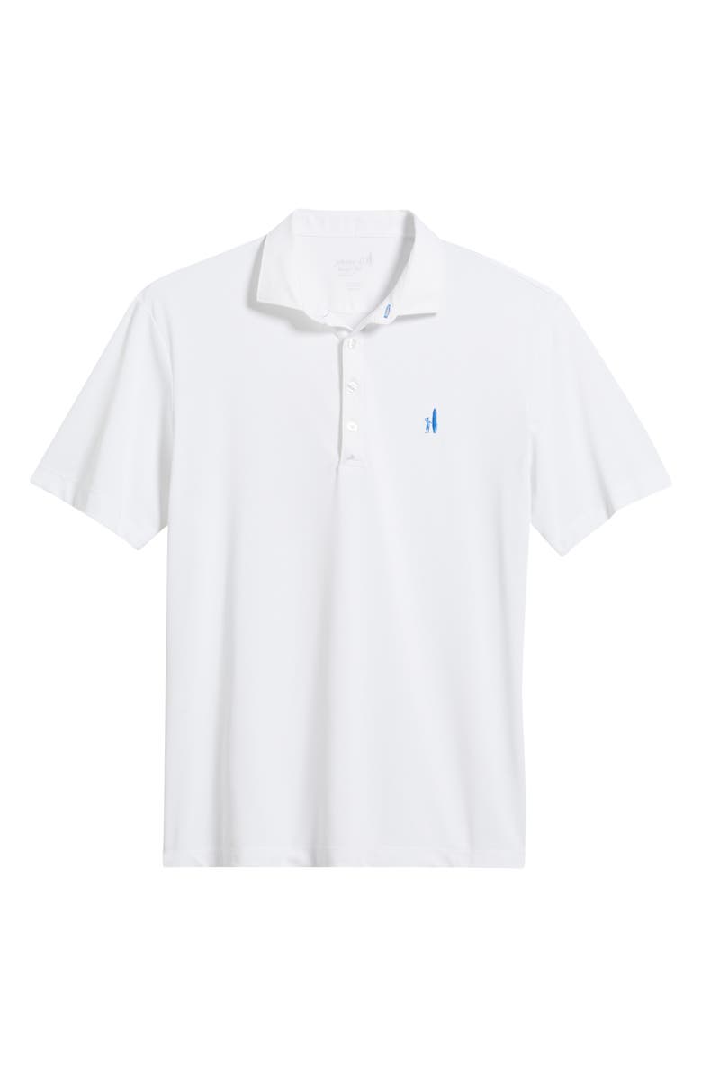 johnnie-O Stevie Performance Polo, Alternate, color, White
