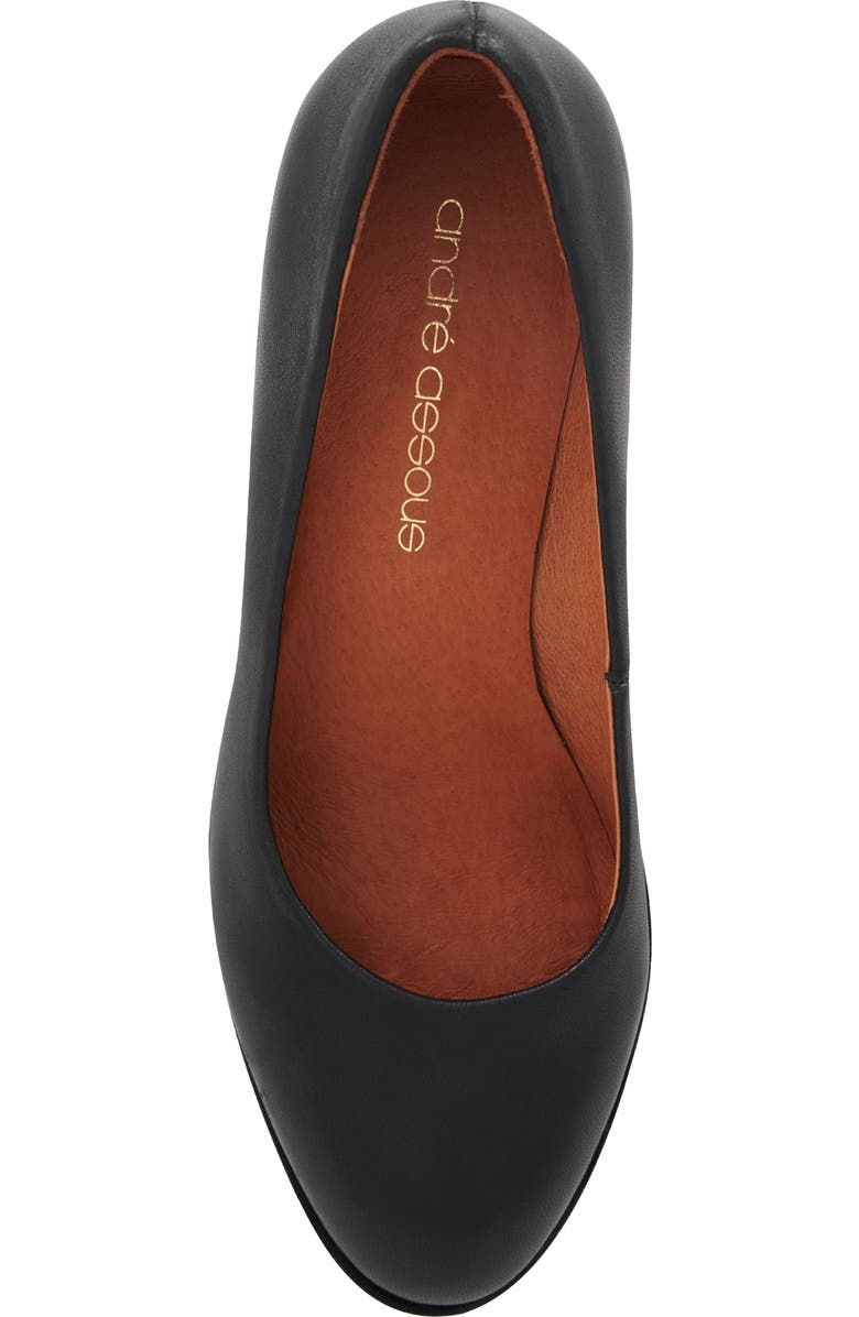 André Assous Lucky Block Heel Pump, Alternate, color, Black