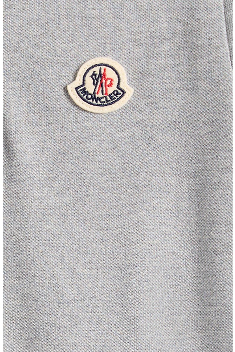 Kids' Tipped Cotton Piqué Polo, Alternate, color, GREY
