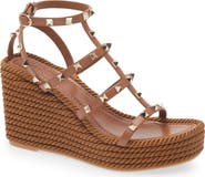 Valentino Garavani Rockstud Espadrille Sandal
