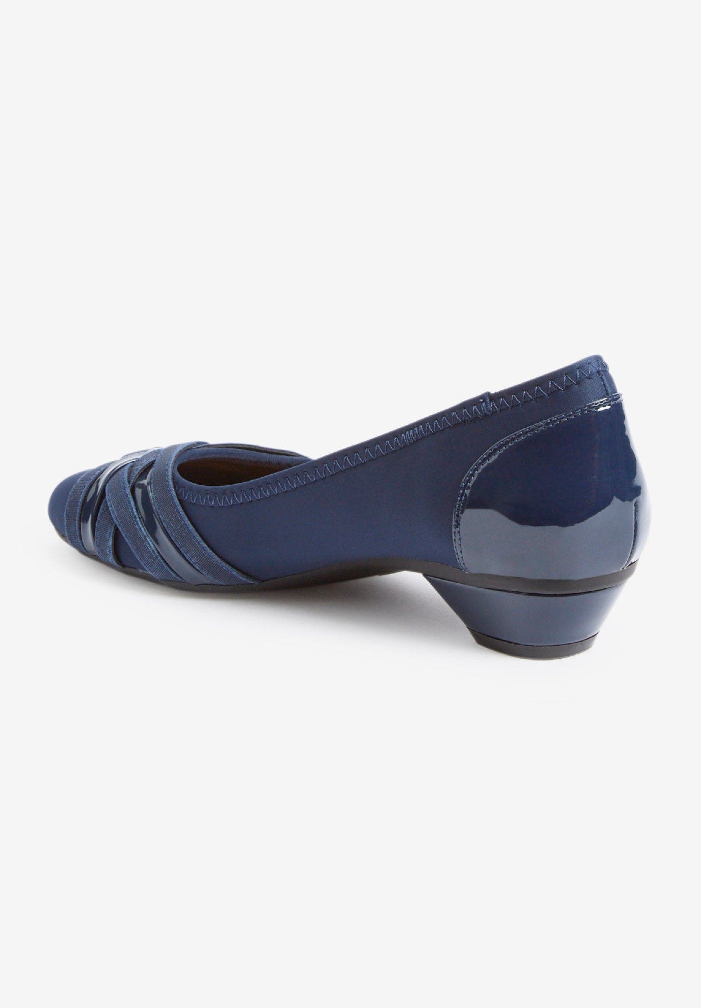 The Quinlan Slip On Pump, Alternate, color, NAVY