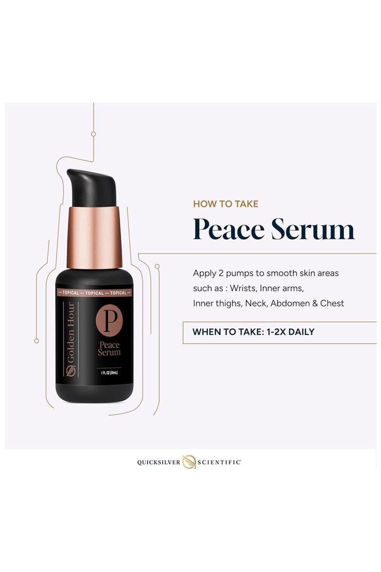 Peace Topical Hormone Support Serum, Alternate, color, None
