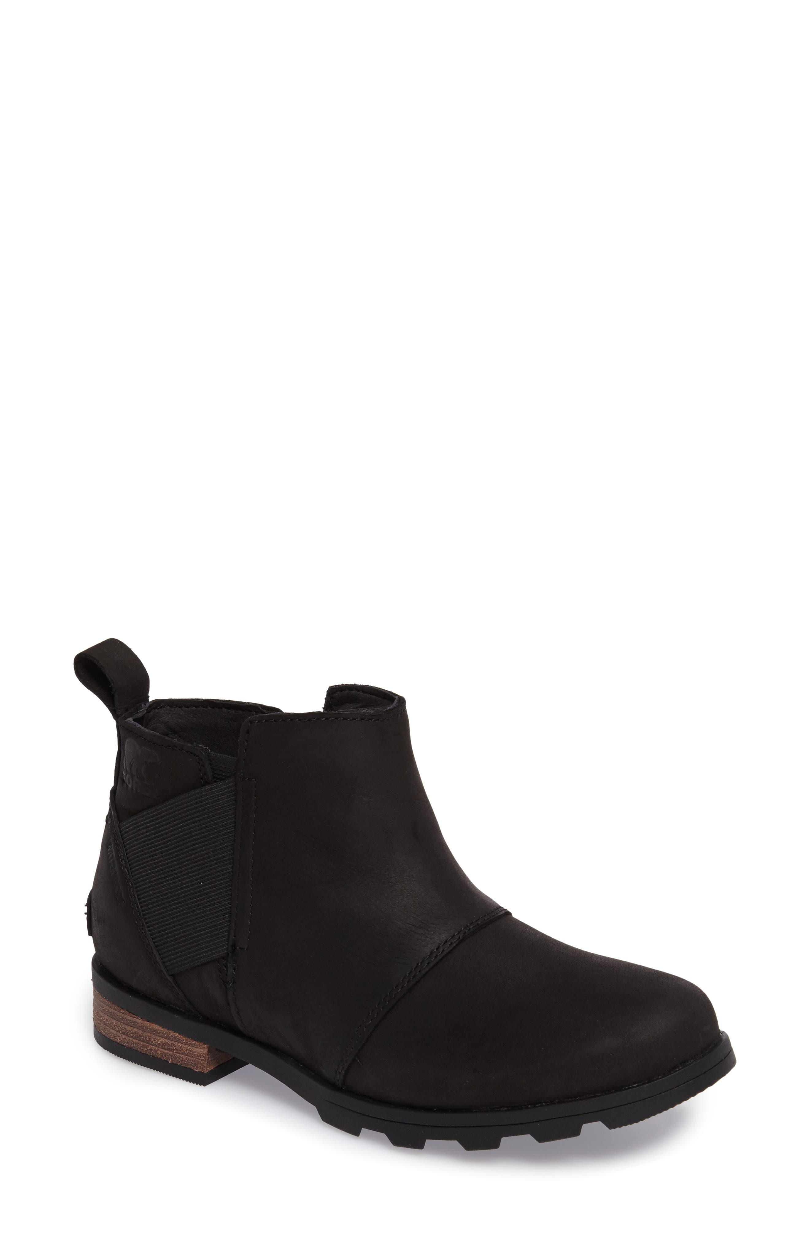 SOREL Emelie Waterproof Chelsea Boot, Main, color, 
