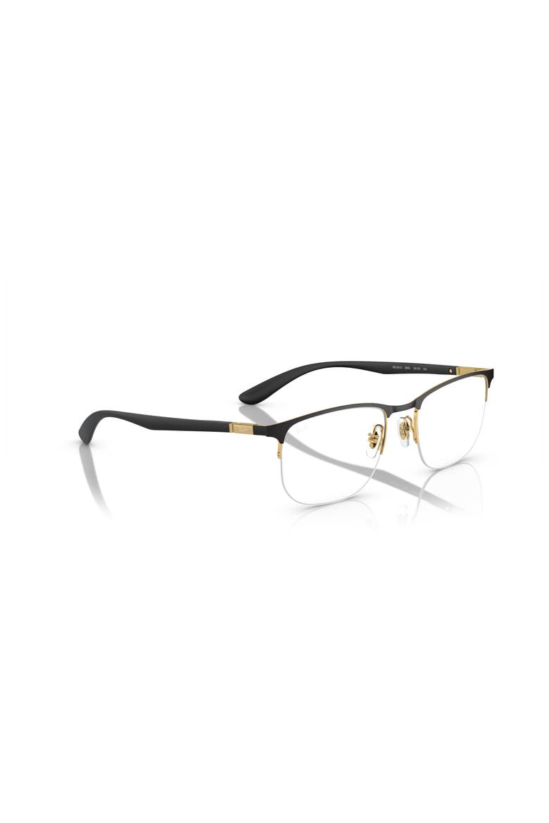53mm Irregular optical glasses, Alternate, color, Black