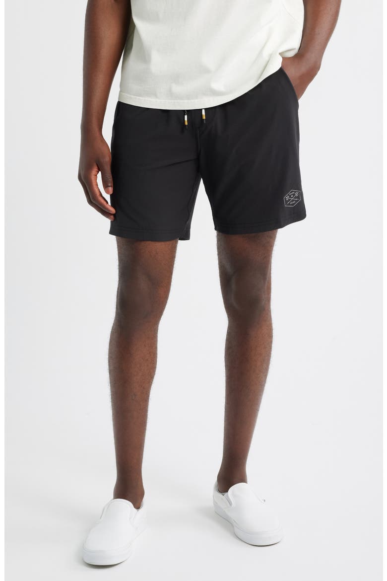 No Sweat Shorts, Main, color, BLACK