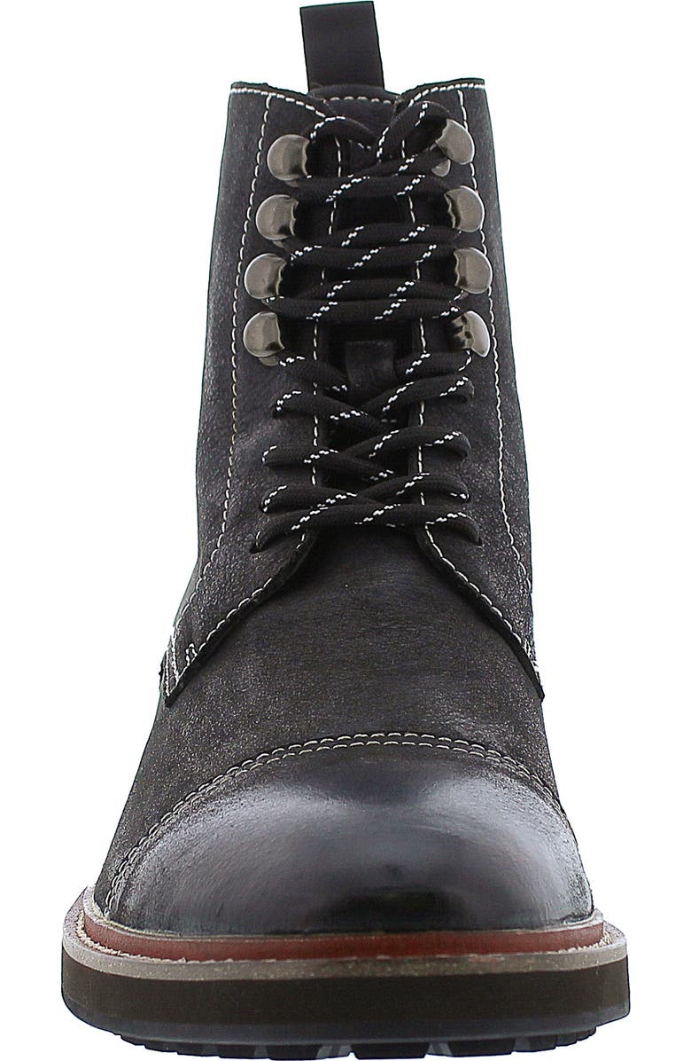 English Laundry Wolcott Cap Toe Mixed Media Boot, Alternate, color,