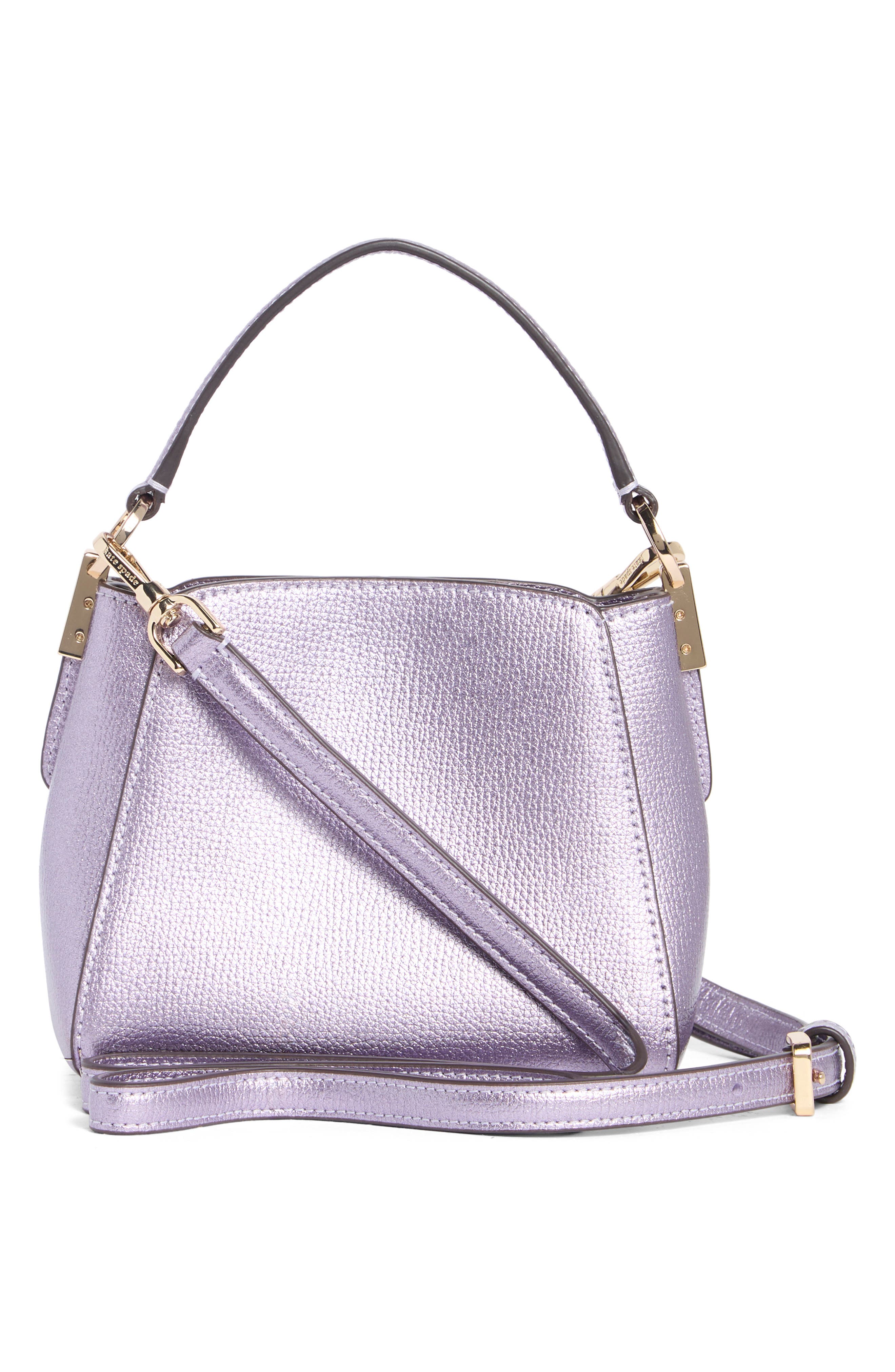 phoebe metallic shoulder bag, Alternate, color, LIGHT CANDIED FLOWER
