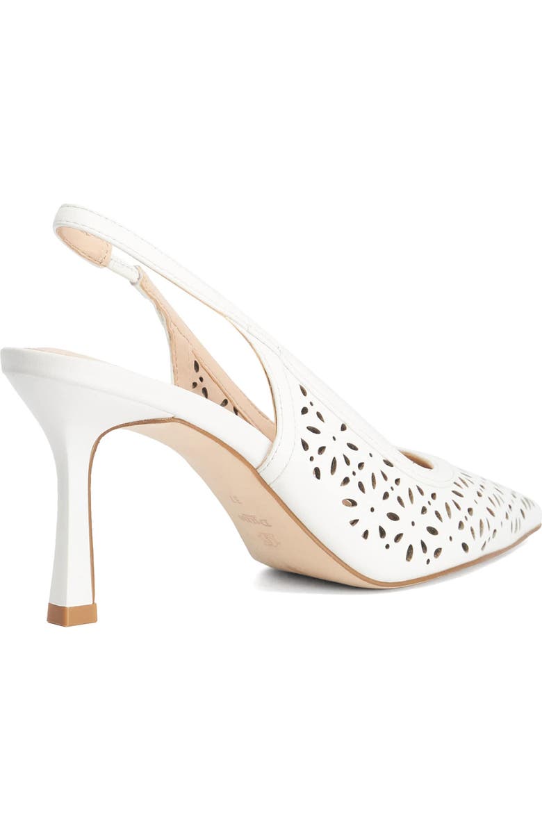 Dune London <p>Corfu Perforated Slingback Pump (Women)</p>, Alternate, color,